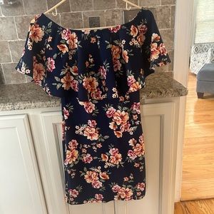 Small fitted floral dress
